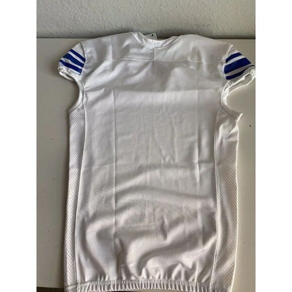 Nike Football Performance Jersey Mesh Vented White Royal CI3767-108 Men’s Sz L - Picture 11 of 13